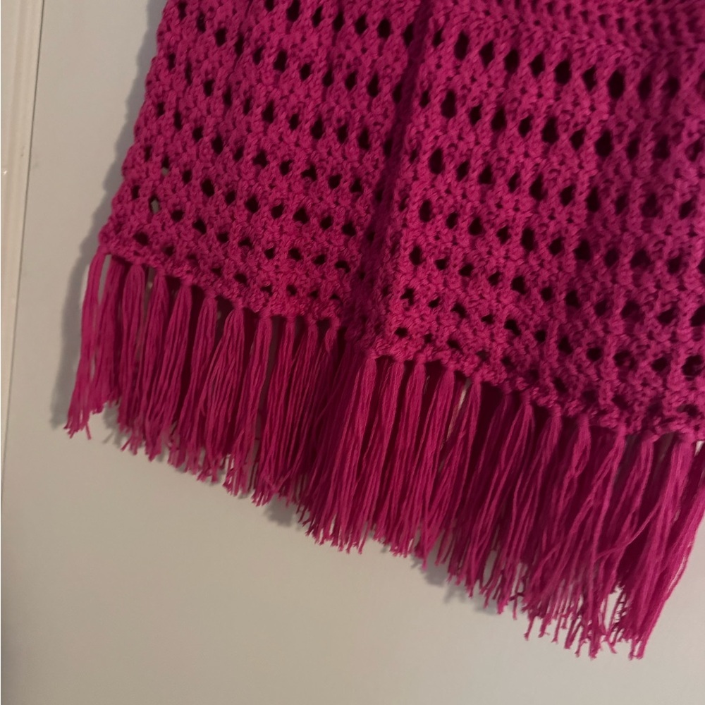 Pink Crochet Two-Piece Set - Picture 2 of 10